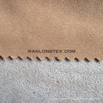Tissu en daim tricoté élastique mince